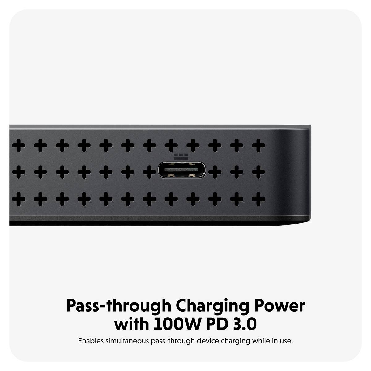 HYPER HD7002GL USB-C® dokovacia stanica Vhodné pre značky: univerzálny napájanie USB-C®-9