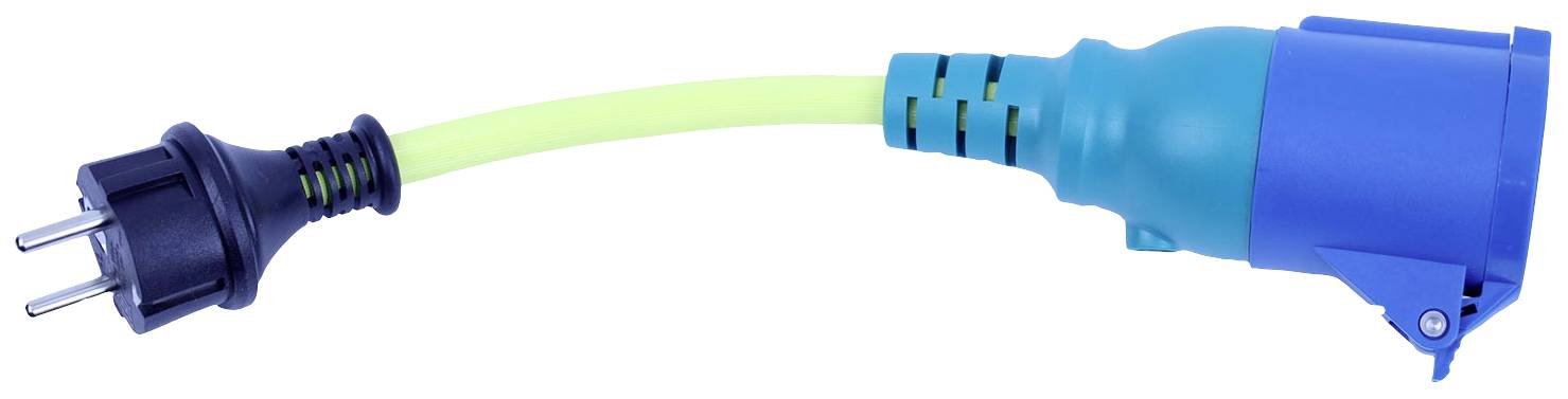 Victron Energy SHP307700220 Schutzkontakt-Stecker auf CEE Kupplung Cavo adattatore Lunghezza cavo 2 m