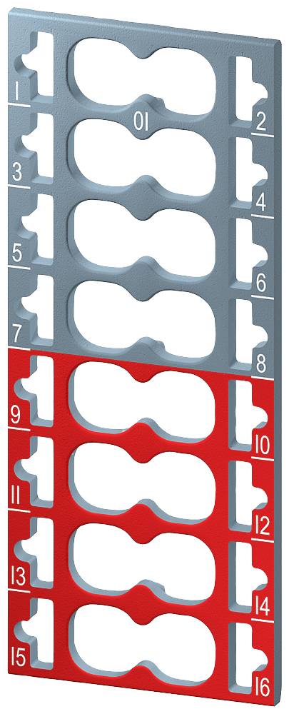 Siemens 6ES71936CP014MA0 6ES7193-6CP01-4MA0 Targhetta per codifica a colori PLC