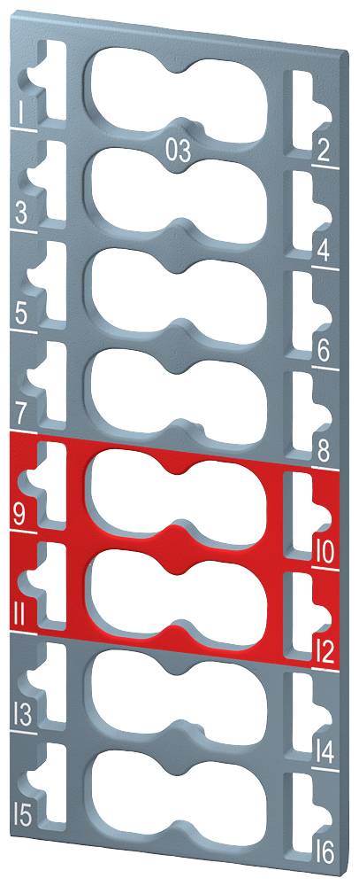 Siemens 6ES71936CP032MA0 6ES7193-6CP03-2MA0 Targhetta per codifica a colori PLC