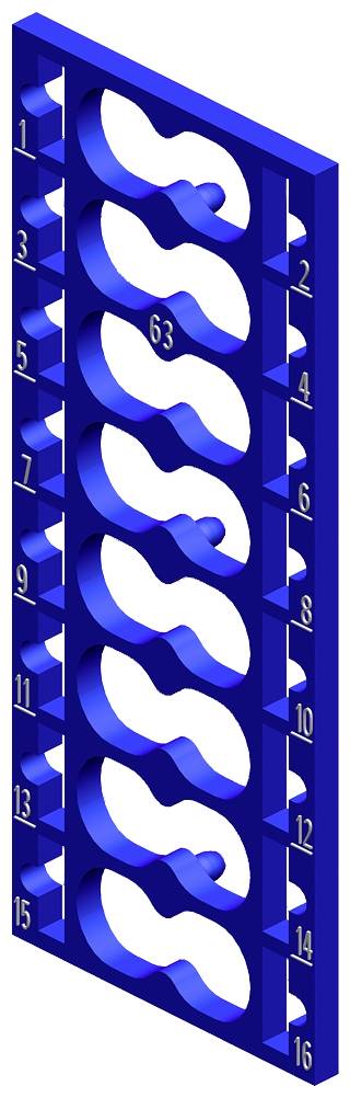 Siemens 6ES71936CP632MA0 6ES7193-6CP63-2MA0 Targhetta per codifica a colori PLC
