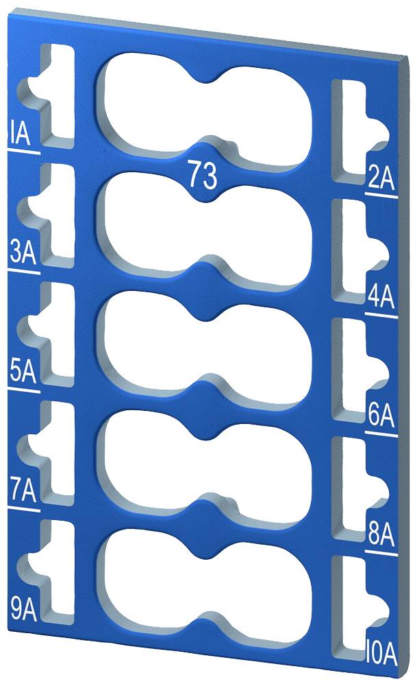 Siemens 6ES71936CP734AA0 6ES7193-6CP73-4AA0 Targhetta per codifica a colori PLC