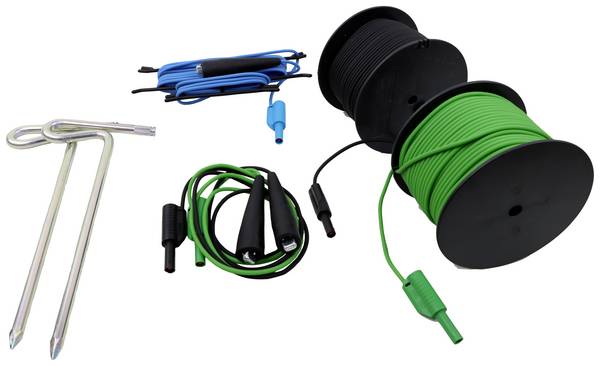 Testboy Erdspießset mit 50 m Kabel Súprava zemných hrotov s 50 m káblom, 97340000, N/A, 1 sada