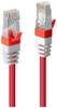 LINDY 45389 RJ45 USB kábel CAT 6A S/FTP 7.50 m červená 1 ks