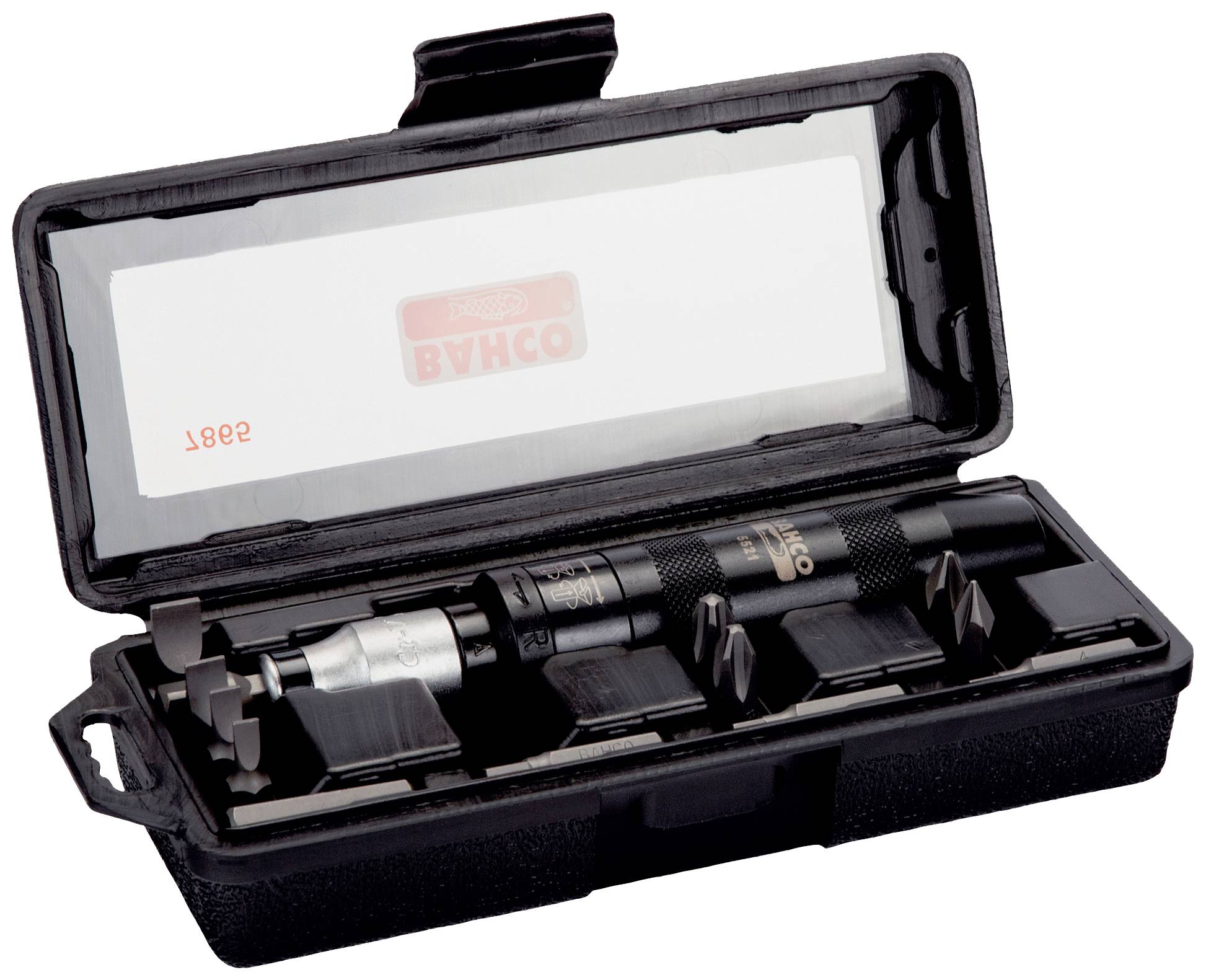 Bahco 7865 Set di cacciaviti a percussione, 15 pz., a taglio, PH + esagono