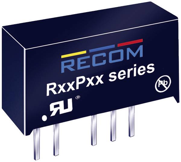 RECOM R24P12S DC / DC menič napätia 24 V 12 V 0.084 A 1 W Počet výstupov: 1 x
