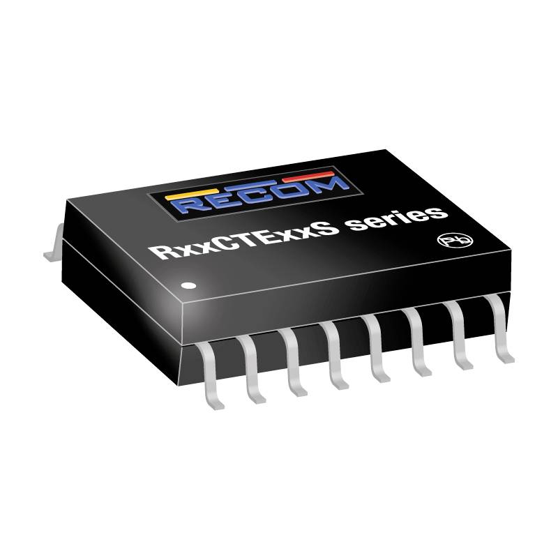 RECOM R05CTE05S-CT Convertitore DC/DC 5 V 5 V 0.2 A 1 W Num. uscite: 1 x Contenuto 1 pz.