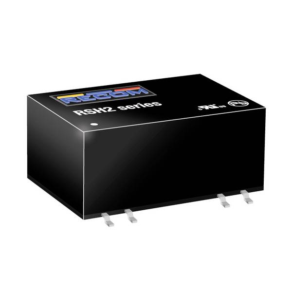 RECOM RSH2-2412S/H3 DC / DC menič napätia 24 V 12 V 0.167 A 2 W Počet výstupov: 1 x