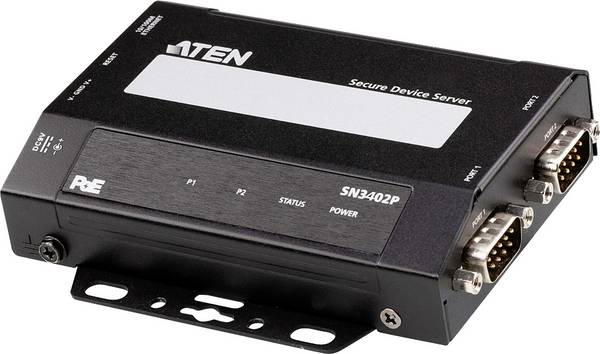 ATEN 2-Port RS-232/422/485  Zabezpečený server zariadenia