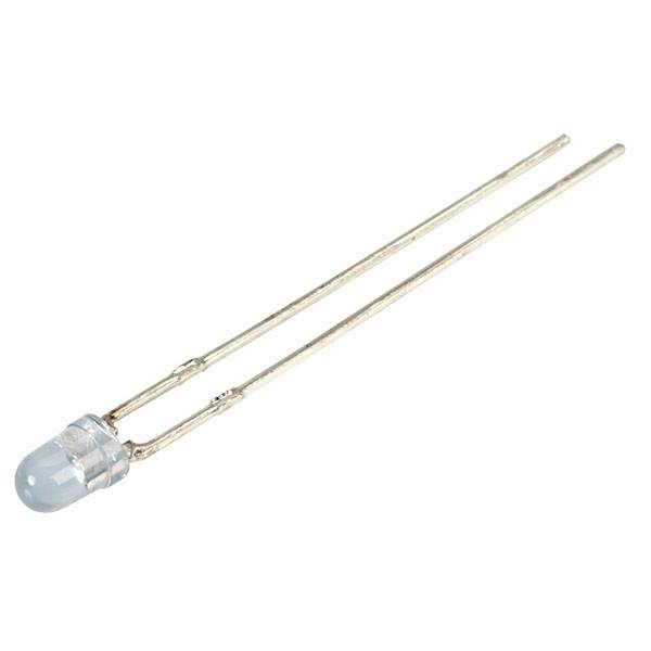 Kingbright LED s vývodmi modrá guľatý 3 mm 40 mcd 60 ° 30 mA 4.5 V