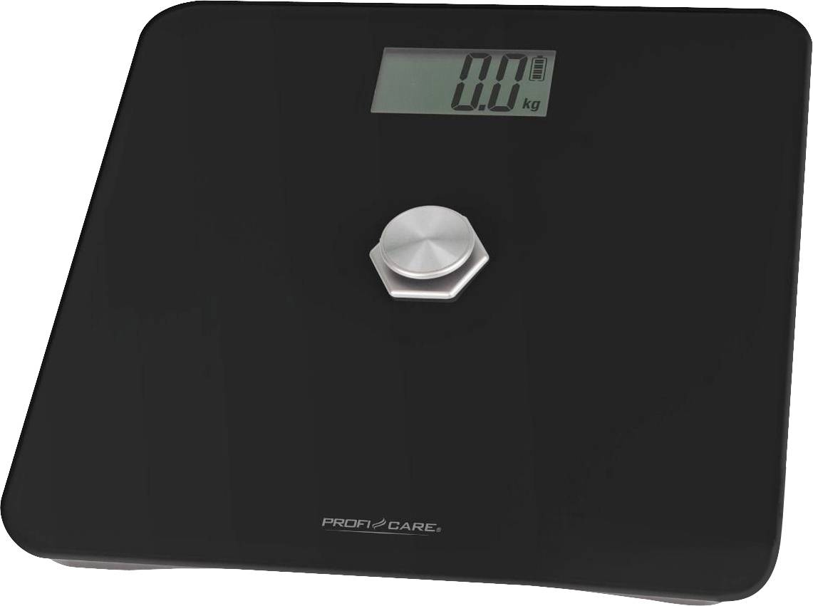 Profi-Care PC-PW 3112 Personvægte digital Vejeområde=180 kg Sort