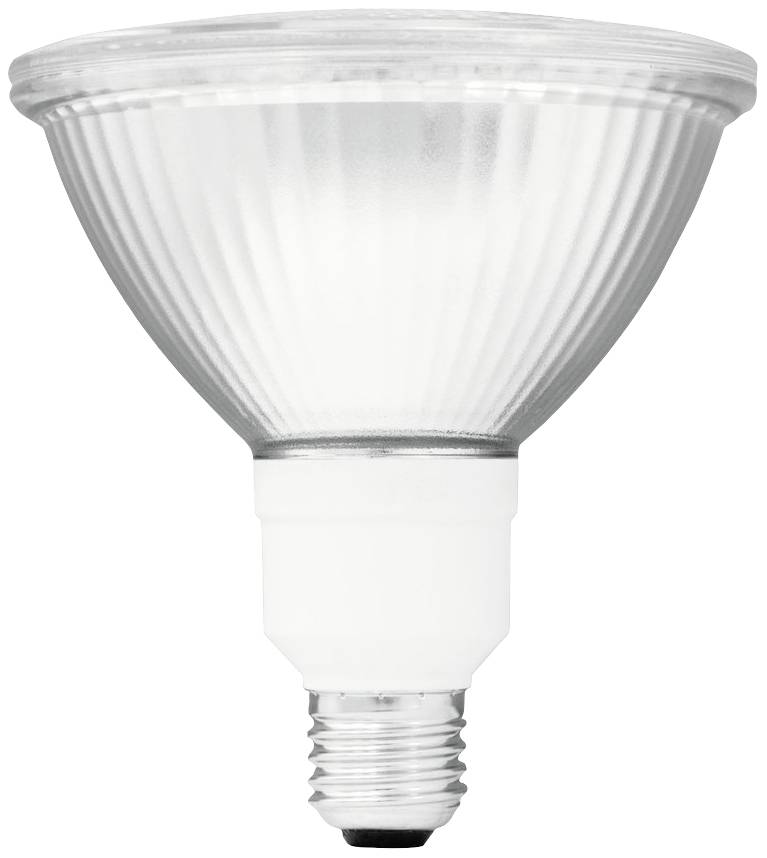 Úsporná LED žiarovka so štandardným E27 päticou, vhodná do stropných svietidiel a ako náhrada za halogénové žiarovky.