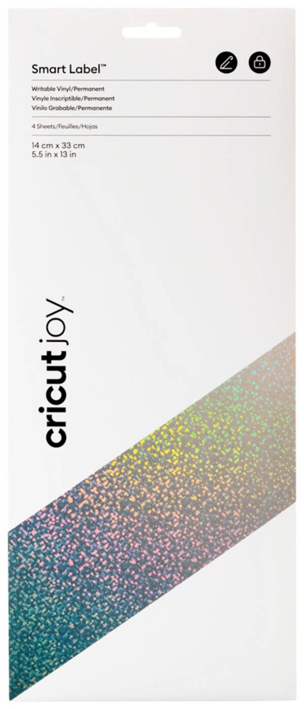 Cricut Joy™ Smart Label™ fólie Šírka rezu 14 cm strieborná