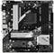 Základná doska ASRock A520M Pro4, formát ATX, s päticou pre CPU, pamäťovými slotmi a konektormi pre periférne zariadenia.