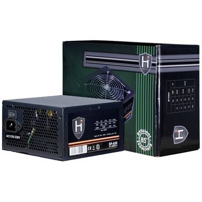 Inter-Tech HIPOWER SP-650 sieťový zdroj pre PC 650 W