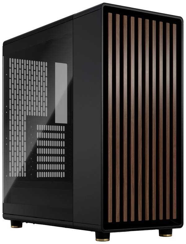 Fractal Design North  PC skrinka čierna 2 predinštalované ventilátory