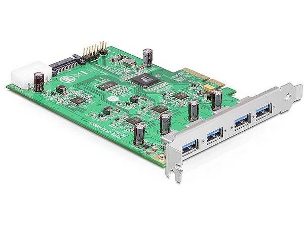 Delock 89325  karta PCI-Express USB 3.2 (Gen 1x1) PCIe