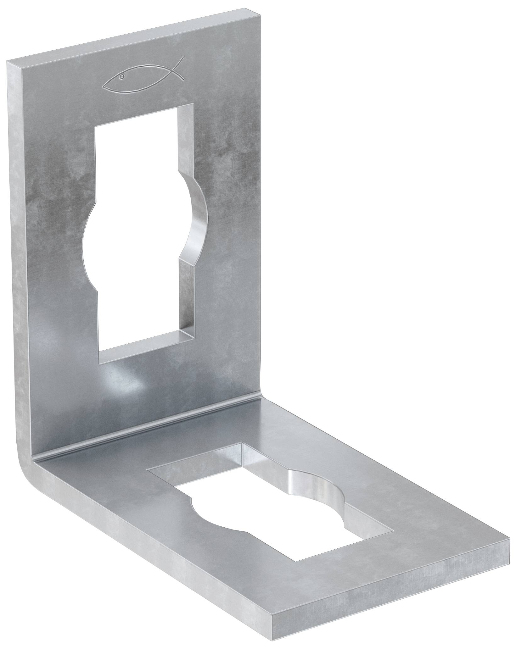 Fischer PFAF 2 zl Elemento di collegamento 63 mm 542711 25 pz. (L x L x A) 63 x 40 x 63 mm