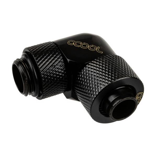 Alphacool Eiszapfen Anschluss 90 Grad G1/4 Zoll AG auf 13/10mm Water cooling - elbow piece