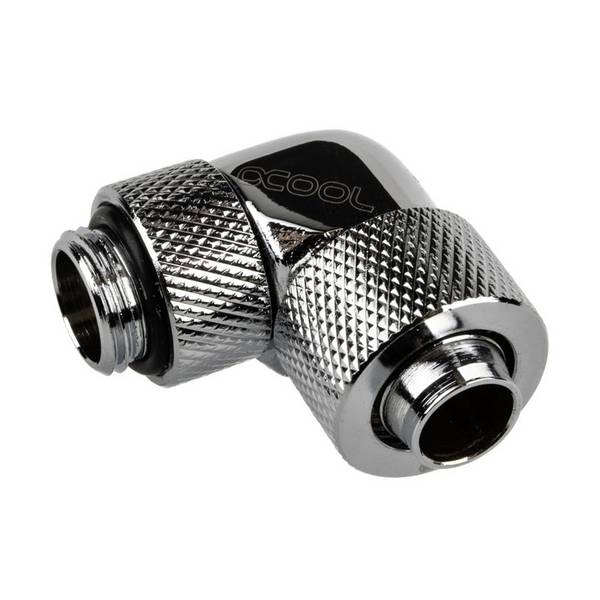 Alphacool Eiszapfen Anschluss 90 Grad G1/4 Zoll AG auf 13/10mm Water cooling - elbow piece