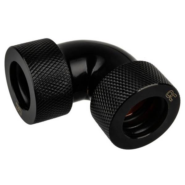 Alphacool HT Adapter 90 Grad 16mm AD auf 16mm AD Hardtube Water cooling - elbow piece