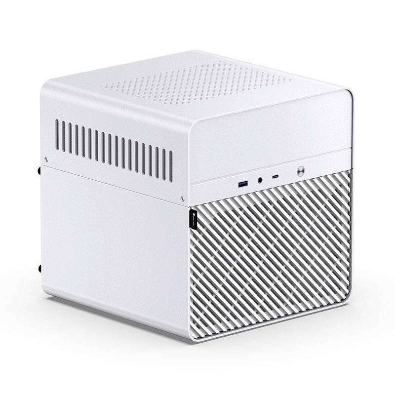 Jonsbo N2 Mini-ITX Mini-Tower PC Case, PC Case da gioco Bianco