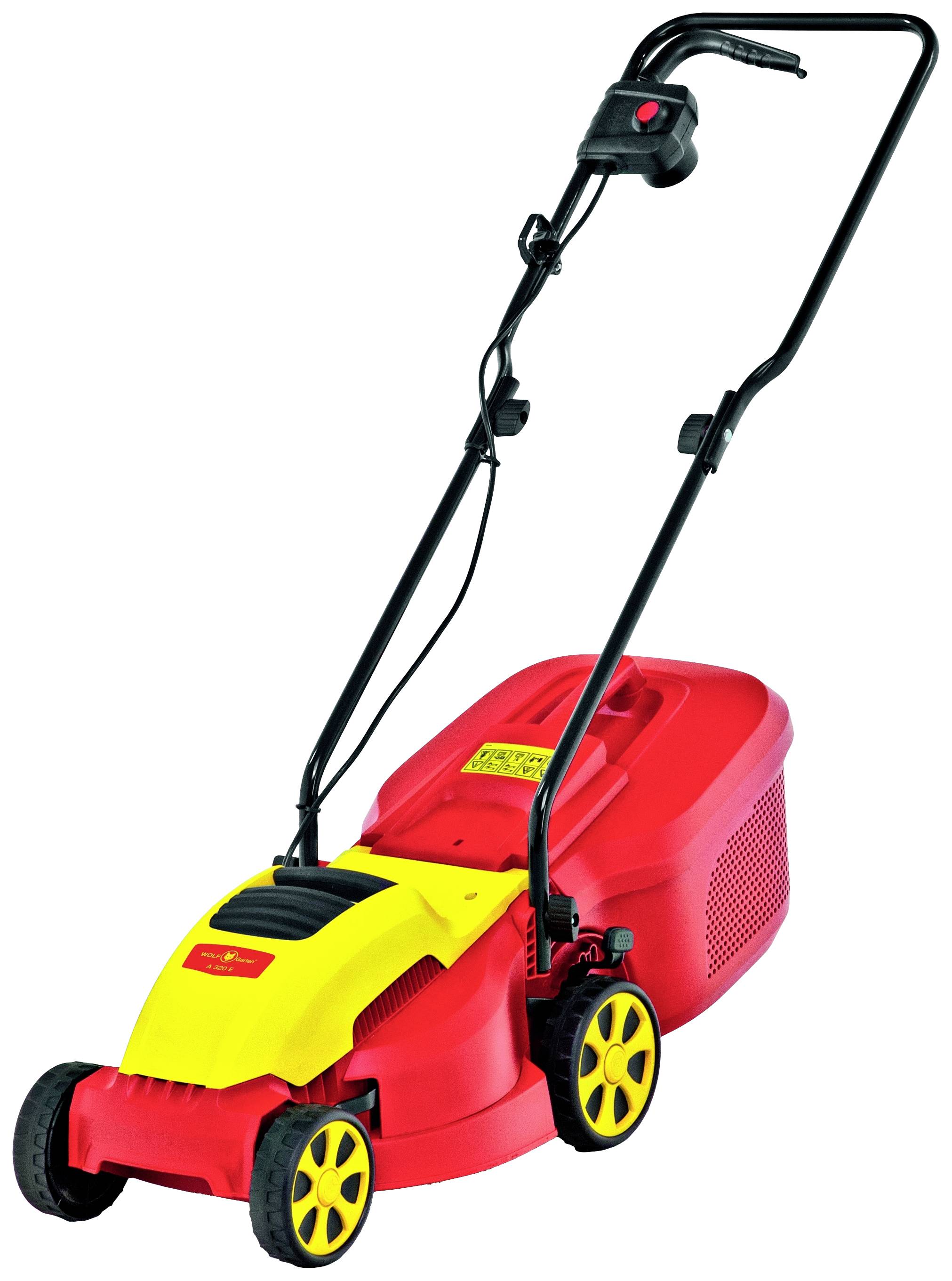 WOLF-Garten A 320 E (650AMB) elektrický/á kosačka zadné vyprázdňovanie 1200 W Šírka kosenia 32 cm-2