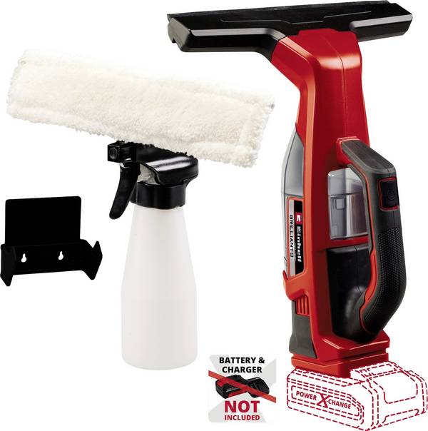 Einhell Brillianto Power X-Change čistič okien červená, čierna