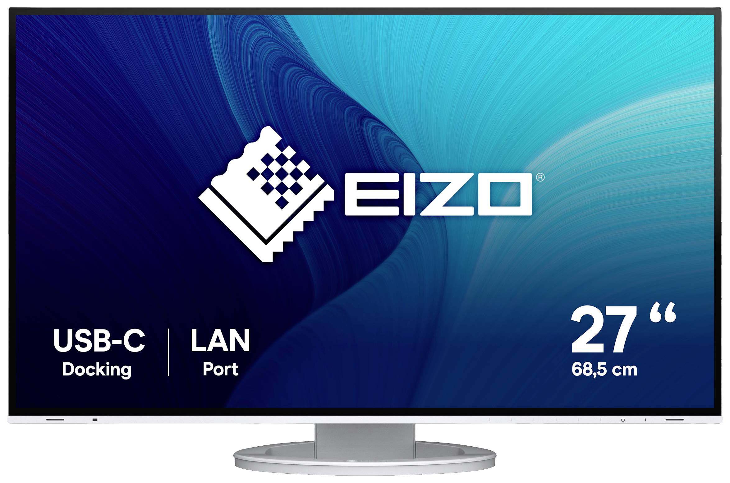 Moniteur LED EIZO EV2795-WT CEE D (A - G) 68.6 cm 27 pouces 2560 x 1440 pixels 16:9 5 ms HDMI™, DisplayPort, USB-C®, USB-B, casque (jack 3,5 mm), USB 3.1 (Gen 4