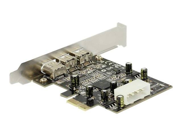Delock PCI Express card FireWire A / B Scheda PCI-Express PCIe