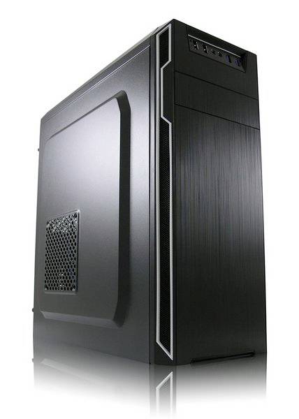 LC Power 7038B Midi-tower PC-kabinet Sort