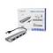 USB 3.0 4-portový hub od LogiLink. Zobrazuje produkt v balení. Kompatibilný s PC, Mac. Ideálny pre pripojenie zariadení cez USB.