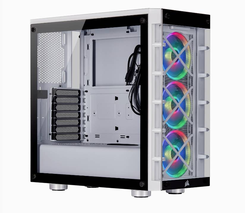 Corsair CC-9011189-WW Midi-Tower PC Case Bianco