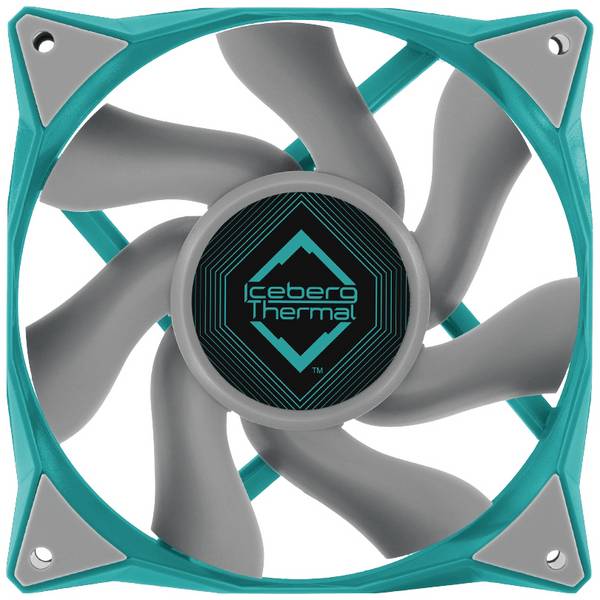 Iceberg Thermal IceGALE PC vetrák s krytom tyrkysová