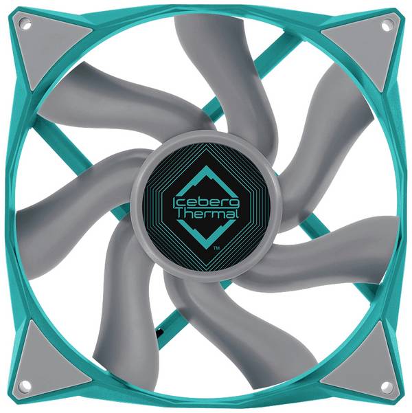 Iceberg Thermal IceGALE PC vetrák s krytom tyrkysová
