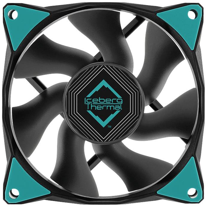 Iceberg Thermal IceGALE Xtra Ventola per PC case Nero