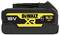 Dewalt 18V XR akumulátor s kapacitou 5,0 Ah, vhodný pre výkonné náradie.