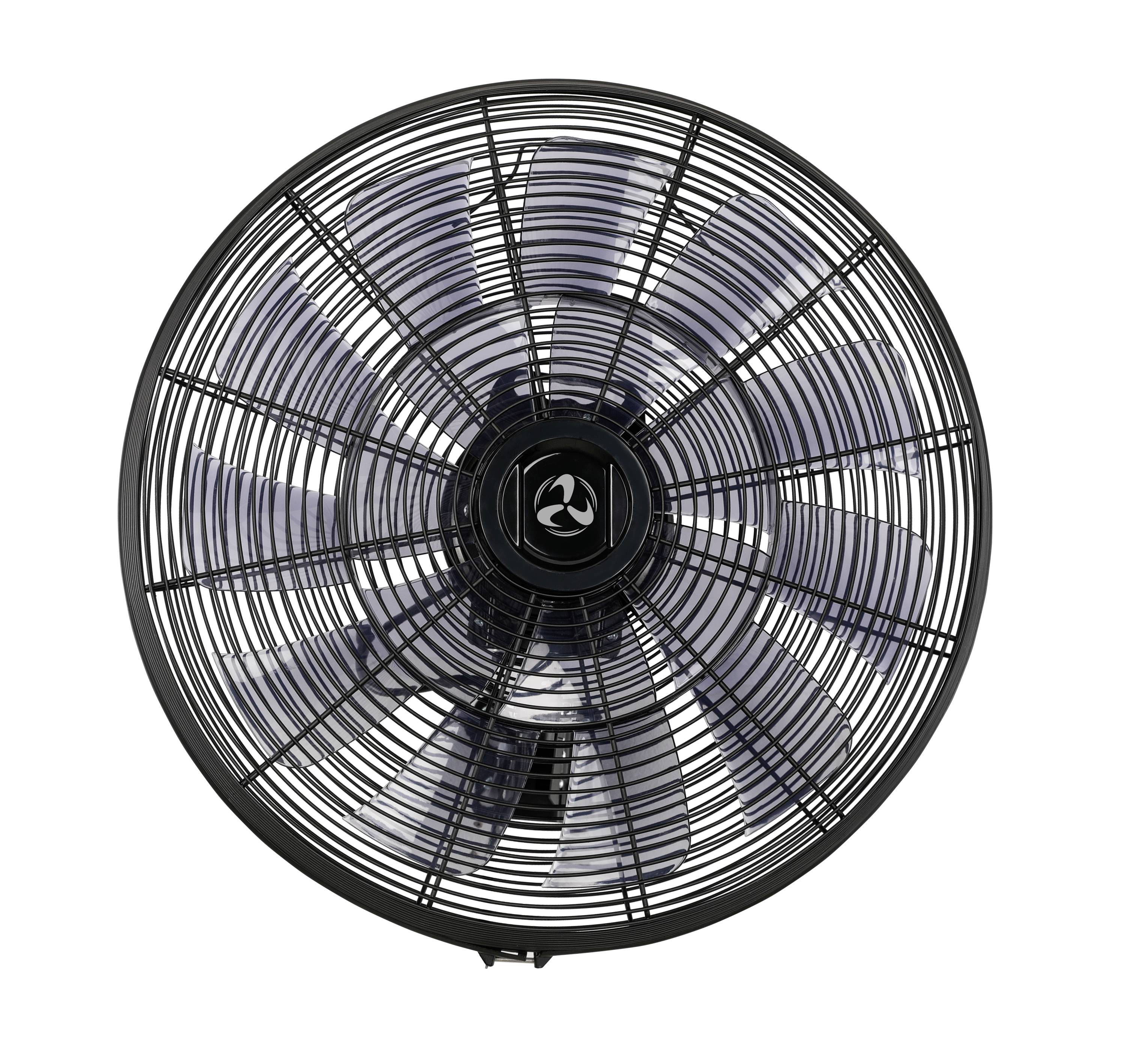 CasaFan AIROS ECO SILENT WALL SW Ventilateur mural 90 W (Ø) 514 mm noir avec télécommande, minuteur, oscillant, hauteur réglable 3