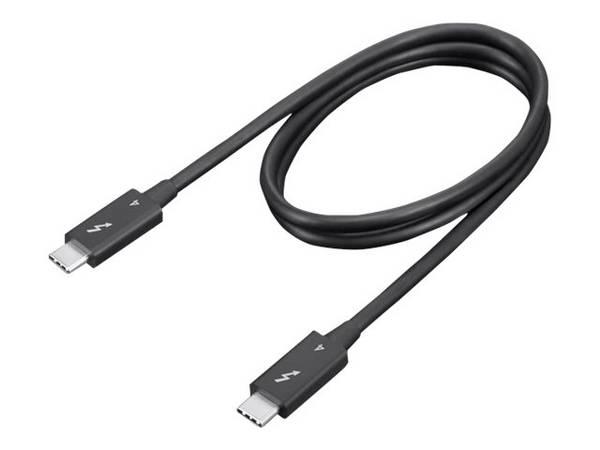 Lenovo Thunderbolt™ kábel Thunderbolt™ 4 Thunderbolt ™ (USB-C ®) zástrčka 0.70 m čierna 8K UHD 4X91K16968