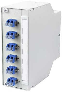 Metz Connect OpDAT REGpro VIK 6xLC-Duplex OS2 LWL patch panel 6 portů LC