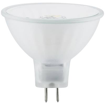LED bodové svetlo so socketom GU5.3, sklenený kryt, pohľad z boku. Vhodné pre fokusované, energeticky úsporné osvetlenie v interiéri.