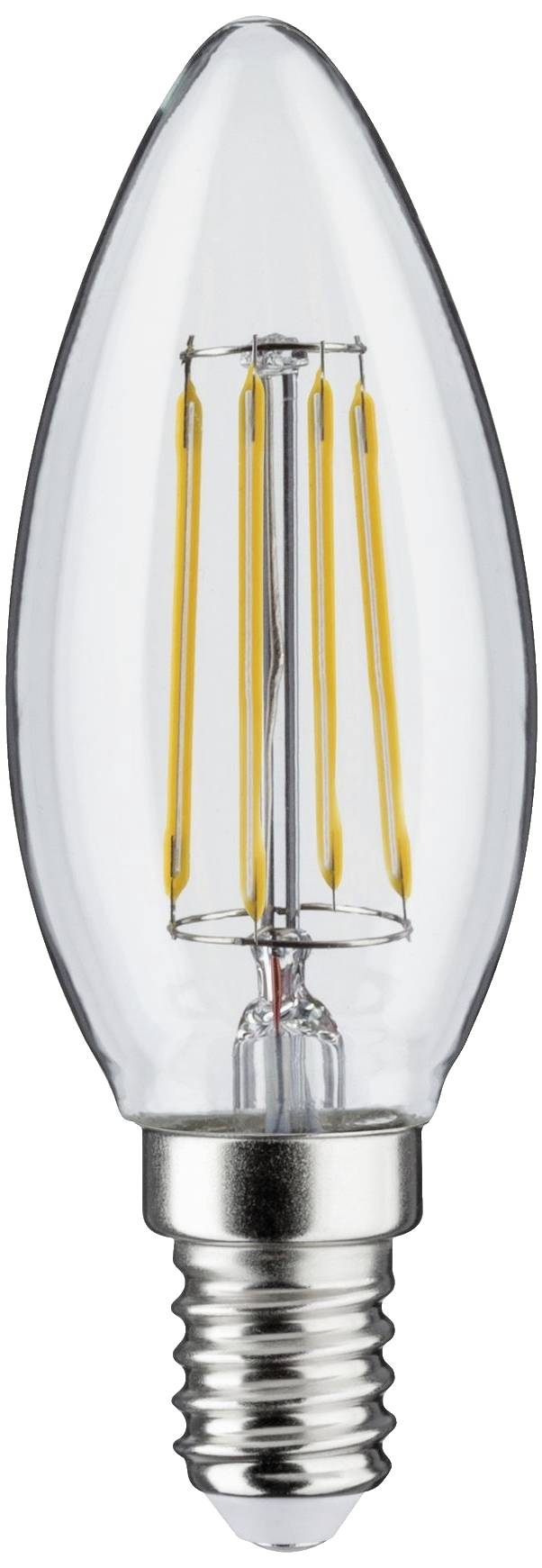 Vintage žiarovka so viditeľnými vláknami, priesvitným skleneným povrchom a striebornou päticou.