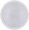 Okrúhle, biele stropné svietidlo s difúznym krytom, vhodné pre rovnomerné rozloženie svetla v interiéroch.