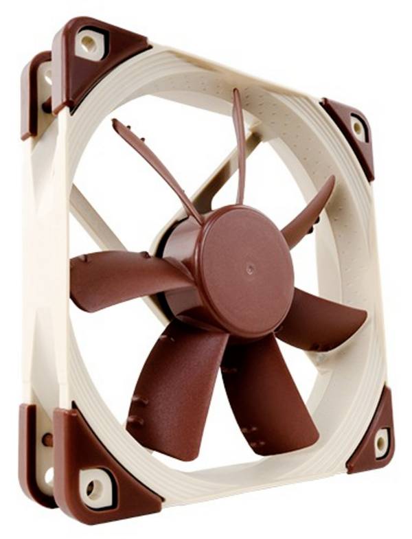Noctua NF-S12A PWM PC vetrák s krytom béžová, hnedá (š x v x h) 120 x 120 x 25 mm