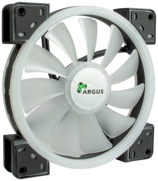 Inter-Tech 88885539 PC vetrák s krytom čierna