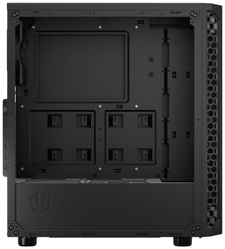 endorfy Signum 300 Solid midi tower PC skrinka čierna 1 predinštalovaný ventilátor, prachový filter-18