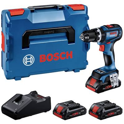Bosch Professional GSB 18V-90 C 0615A5002W aku príklepová vŕtačka  18 V  Li-Ion akumulátor + 3. akumulátor, vr. nabíjačk