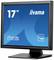 17-palcový monitor iiyama, model ProLite T1731SR, zobrazuje modré dizajnové rozhranie so symbolom dotykového displeja.