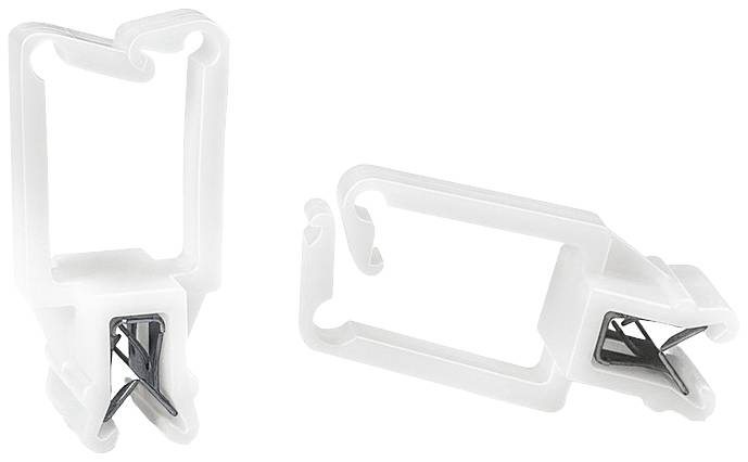 HellermannTyton EC1-3C15-PA66HIRHS-NA (1000) Clip bordi 151-03154 Intervallo Ø fascio 11 mm (max) Naturale 1000 pz.