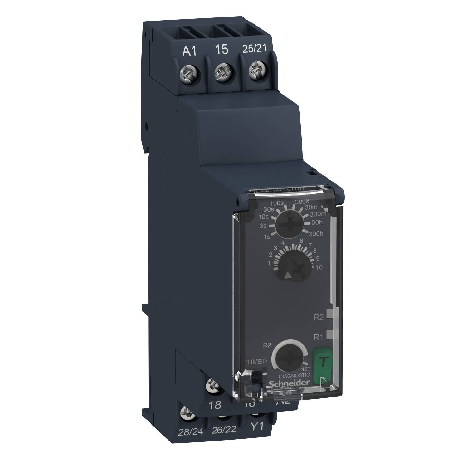 Schneider Electric RE22R2ACMR Vertragingsschakelaar 1 stuk(s)